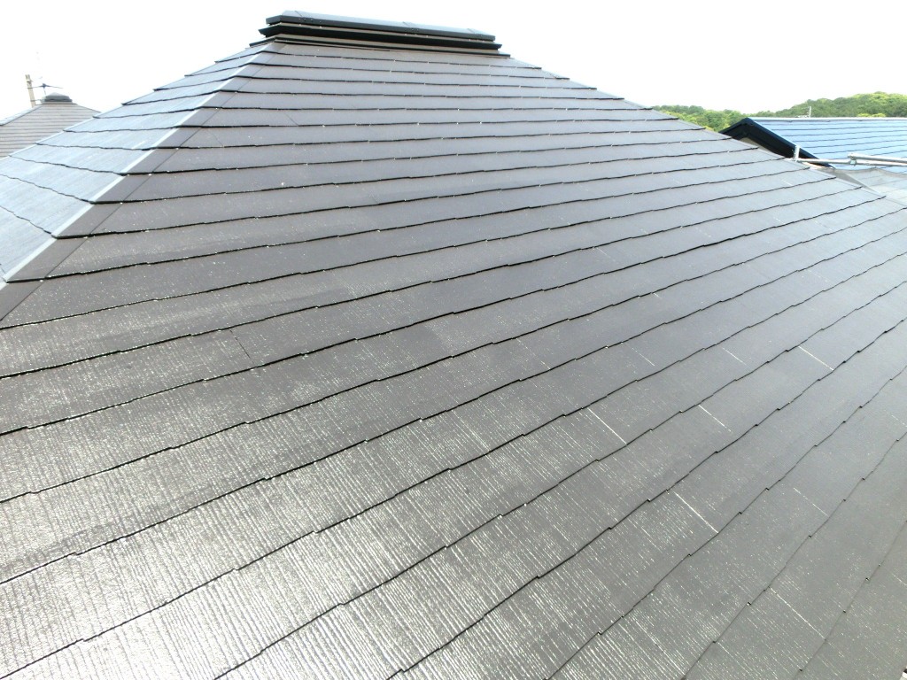 6月3日完成です。小郡市希みが丘・T様邸　外壁塗装・屋根塗装工事