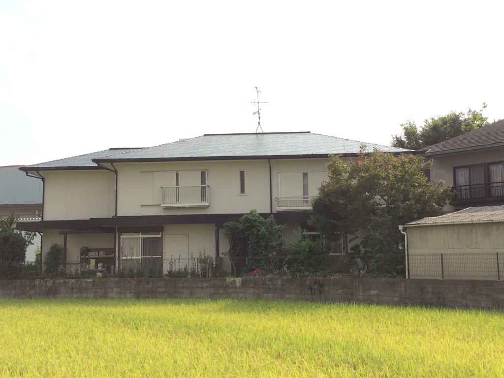 9月24日完成です。筑紫野市二日市南・N様邸　外壁塗装・屋根塗装工事